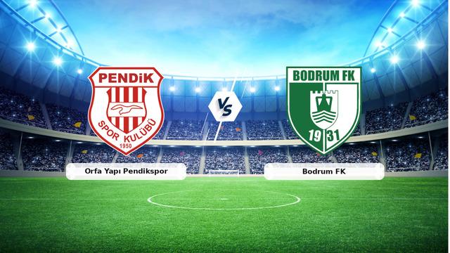Orfa Yapı Pendikspor ile Bodrum FK Arasındaki Heyecan Dolu Maçın Detayları ve Önemli Anlar