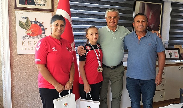 Avrupa judoka şampiyonunun Başkan Topaloğlu'nu ziyareti – SPOR