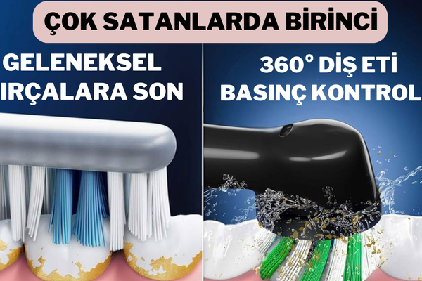 En çok satan Oral-B Pro3-3500 şarjlı diş fırçası satışta