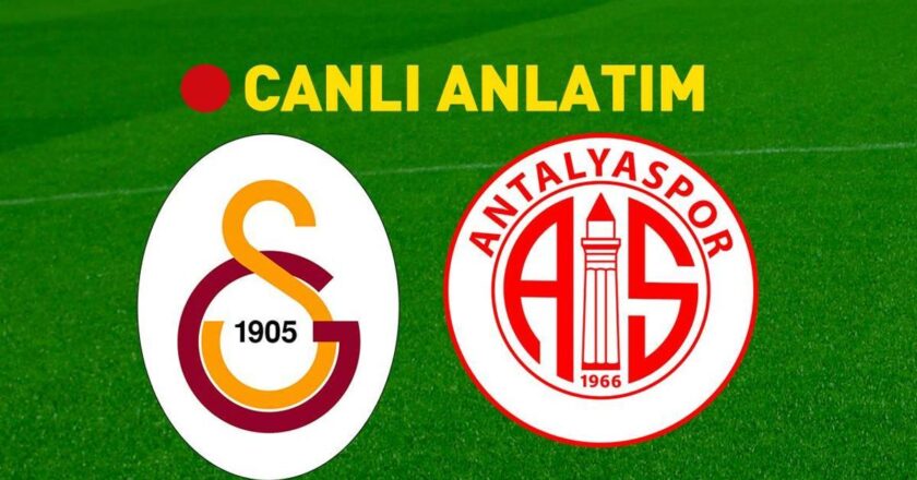 Galatasaray – Antalyaspor Bein Sports 1 Canlı İzle | Lider, evinde Antalyaspor'a karşı