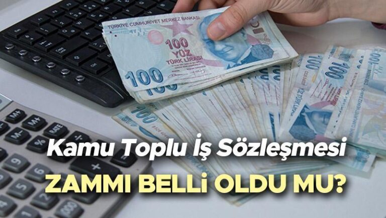 TOPLU İŞ SÖZLEŞMESİ ZAMMI 2025 SON DURUM | 600 bin kamu çalışanın güncel toplu sözleşme zammı ne kadar olacak, zam oranı belli oldu mu? 4-D kamu işçileri zam oranı için Bakan Işıkhan’dan açıklama!