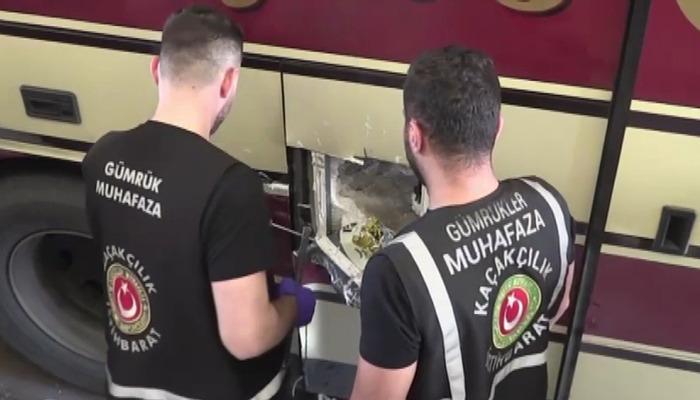 Türkiye’ye giriş yapmak üzereydi: Kapıkule Sınır Kapısı’nda bir otobüste 87 kilo 752 gram uyuşturucu ele geçirildi!