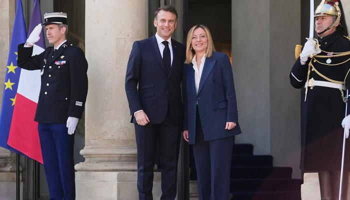 Meloni ve Macron, artan zorluklar karşısında Avrupa’nın güçlendirilmesi çabalarını görüştü