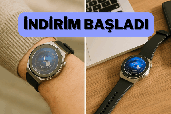 Şıklık, dayanıklılık ve teknoloji tek saatte buluştu! Huawei Watch GT 3 Pro indirimde