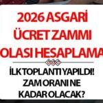 ASGARİ ÜCRET TAHMİNİ ZAMMI HESAPLAMASI (OLASI TABLO) || Üçlü Danışma Kurulu toplantısı gerçekleşti! 2026 Asgari ücret ne kadar olacak, kaç TL’ye çıkacak, yüzde kaç zam yapılacak? Yeni yıl brüt ve net asgari ücret ne zaman açıklanacak? İşte olası senaryolar!