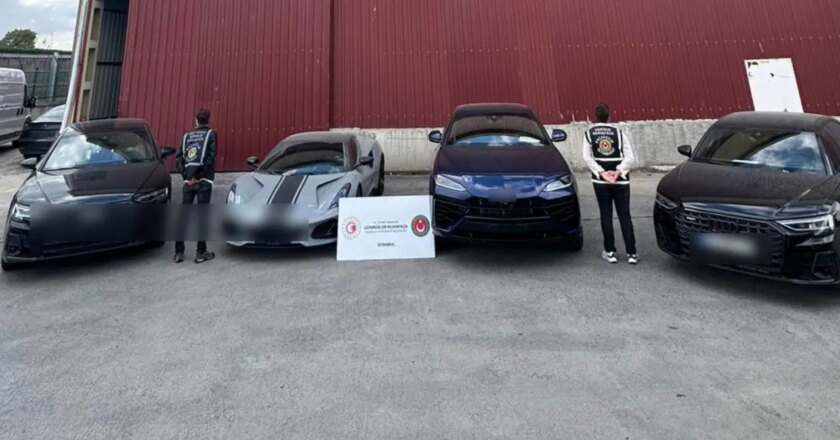Piyasa değeri 288 milyon lira… 10 lüks araca el konuldu! – Son Dakika Türkiye Haberleri