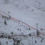 Uludağ ve Kartalkaya karla kaplandı